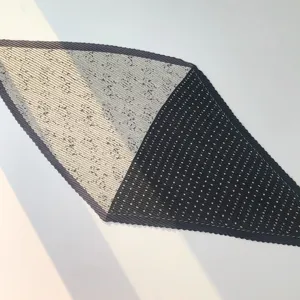 Pleated small square scarf vintage artistic neckerchief geometric pattern decorative accessory