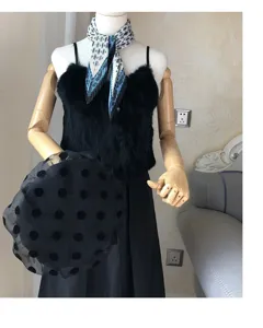 Korean style pleated small square silk scarf retro all-match decorative neckerchief for women