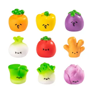 Mini Mignon Résine Légume Micro Paysage Ornement Cartoon Carotte Aubergine Figurine DIY Jardinage Décor de Bureau