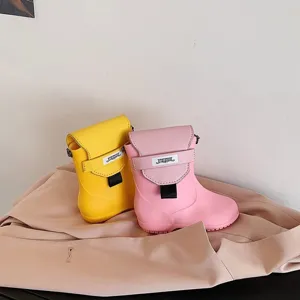 Sac à bandoulière créatif en forme de chaussure sac mignon en cuir PU pour femme
