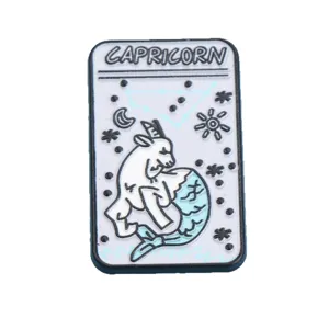 Capricorn tarot card enamel pin astrology badge fashion clothing accessory lapel pin cute.