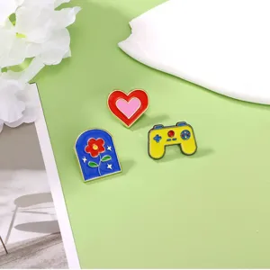 Leuke emaille speldjes set metalen broche cartoon badges mode kleding accessoires sieraden
