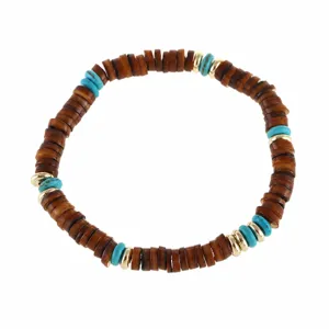 Vintage kleurrijke kralen stretch armband voor vrouwen mode sieraden stijl mooi.