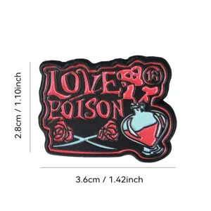 Dunkler romantischer Liebesgift Emaille Pin Gothic Mode Rucksack Kleidung Dekoration Zubehör