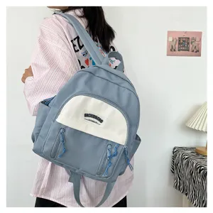 Kompakter leichter Mini Rucksack lässiger minimalistischer süßer Schulranzen für Reisen Alltag
