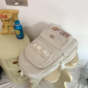 Zaino in stile giapponese INS con finestra trasparente e grande capacita per la scuola e viaggi.