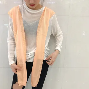 Sommer Eisseide Sonnenschutz Strickschal stylische einfarbige elegante Schultertuch Damen