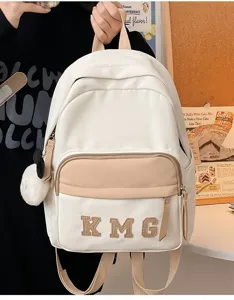 Mochila escolar bonita para niños casual ligera de viaje para niñas guardería diario