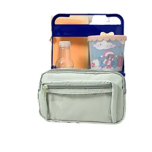 Διαφανής κασετίνα πολυλειτουργική Ita Bag μεγάλης χωρητικότητας αποθήκευσης γραφικής ύλης.