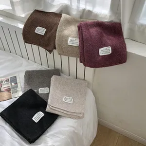Zachte imitatie kasjmier sjaal voor dames, stijlvolle warme wintersjaal en comfortabele omslagdoek.