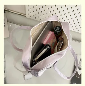 Japanese JK uniform ita bag pearl gloss shoulder crossbody bag for daily school style women.