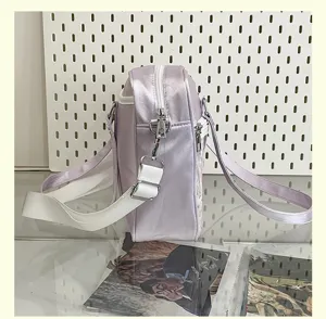 Details of Japanese JK uniform pearl ita bag shoulder crossbody bag cute daily style.