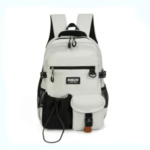 Japanese style large capacity student backpack casual travel outdoor book bag for teens
