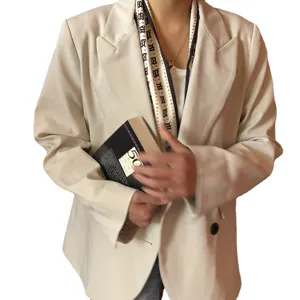 Foulard de soie ruban élégant de style coréen pour sac et décoration de cheveux au printemps