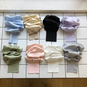 Maulbeerseide Eishülsen für Damen, dünner atmungsaktiver Sonnenschutz Armstulpen, Detail.