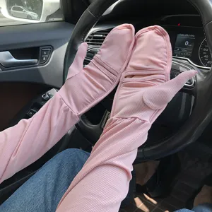 Rosa Eisside Sonnenschutz Armstulpen volle Hand Auto UV Outdoor Ärmel für Sommer