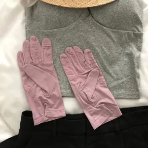 Sunscreen gloves summer UV protection anti-slip touchscreen cycling driving outdoor sports