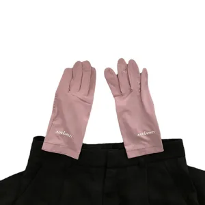 Summer sun protection gloves for driving outdoor sports anti-uv breathable thin touch screen