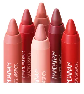 Mattes Lippenstift-Set, wasserfester, langanhaltender Lipliner und Lippenstift für Damen.