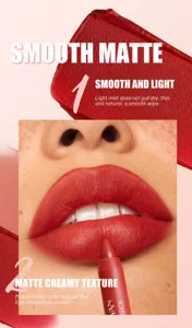 Matita labbra velluto opaco waterproof lunga tenuta consistenza cremosa liscia make up