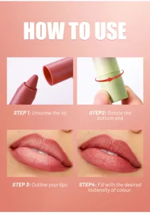 Schritt-für-Schritt-Anleitung für Matt Lipliner Stift Lippenstift Detailansicht