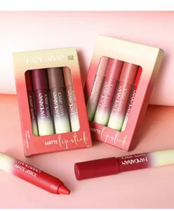 Handaiyan set rossetto opaco confezione regalo lunga durata impermeabile cosmetici.
