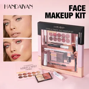 Full Face Makeup Kit Waterproof Long Lasting Eyeshadow Lipstick Concealer Professional Cosmetic Gift Collection Women