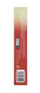 Handaiyan matter Lippenstift Verpackung Detail mit vollständiger Zutatenliste und Barcode.