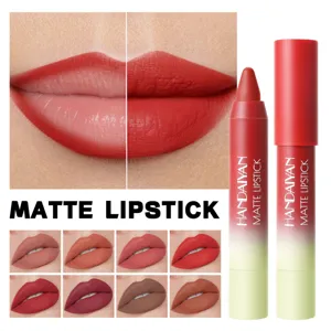 Matte Lippenstift wasserdicht langanhaltender Lip Liner Buntstift 8 Farben Make-up.