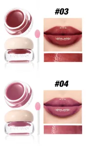 Brillance à lèvres hydratante Handaiyan, effet gelée pulpeuse, nuances 03 et 04 vue détaillée.