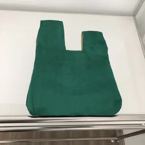 Japanischer Knotentasche Satintasche einfarbig tragbar lässig schick minimalistisch Alltag