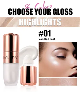 Handaiyan vloeibare highlighter contour stick make-up tint 01 vanille frost detailweergave