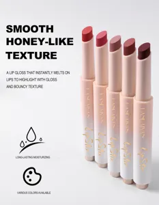 Penna rossetto lucido idratante Handaiyan, texture liscia per un trucco labbra perfetto.