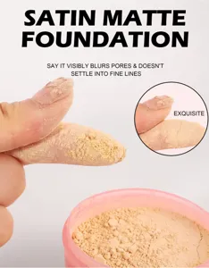 Matte setting powder controls oil and blurs pores for a smooth and flawless finish.