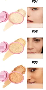 Handaiyan matte pressed setting powder detail showing shade options #04 #05 and #06 swatches.