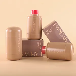 Handaiyan Pocket Blush Stick matte tragbare Cremekosmetik für Lippen und Wangen natürliches Make-up