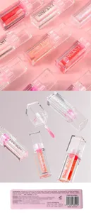 Handaiyan clear mirror lip gloss moisturizing liquid lipstick waterproof plump lip makeup