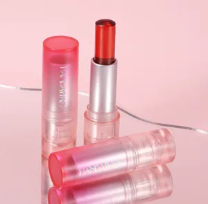 Handaiyan farbwechselnder feuchtigkeitsspendender Lippenstift Detail, rosa Farbverlauf.