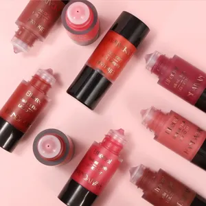 Handaiyan liquid blush press-type shimmer cheek tint makeup 6 color options glowing finish