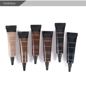 HANDAIYAN flüssiges Augenbrauengel 6er Set, wasserdicht langanhaltendes Make-up.