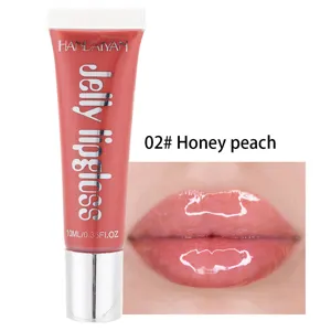 Handaiyan gloss gelee levres hydratant miroir brillant a levres 10ml 02 honey peach detail
