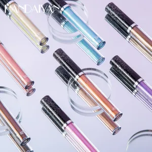 Handaiyan liquid eyeshadow 12 colors shimmering glitter highlighter for eye makeup detail view