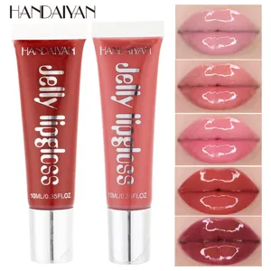 HANDAIYAN gloss à lèvres gel miroir brillant hydratant rouge à lèvres maquillage.