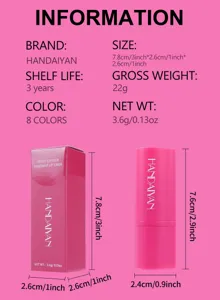 Handaiyan velvet lipstick gradient lip liner 8 colors waterproof long lasting makeup