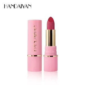 Shimmer pearlescent lipstick with moisturizing formula and gorgeous pink glitter finish for lips.