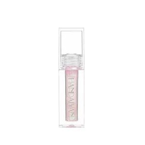Clear shimmer lip gloss moisturizing liquid lipstick glowing lip oil plumping makeup tool