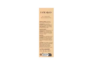 Primo piano dell'etichetta della confezione dello stick contour Handaiyan con ingredienti.