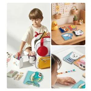 Cuaderno de Espiral con Forma de Animal de Dibujos Animados para Estudiantes Bloc de Notas de Líneas Portátil Lindo Regalo para Niños Suministros de Oficina Escuela