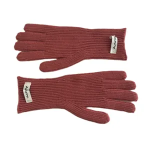 Gants d'hiver tricotés de couleur unie pour hommes et femmes, paire chaude et douce.