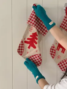 Winter plush touch screen gloves detail view, soft fuzzy fabric in vibrant dopamine color.